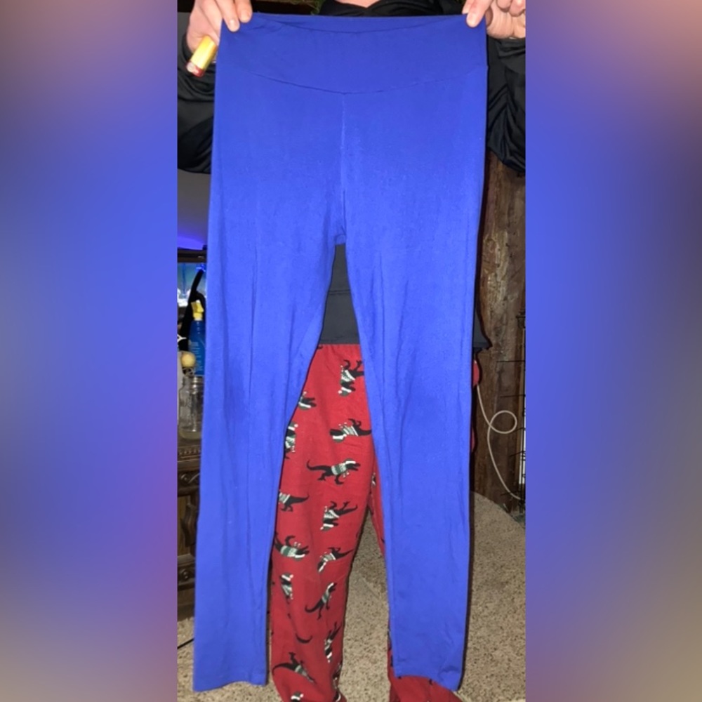 Jamby Styles stretchy Blue Leggings